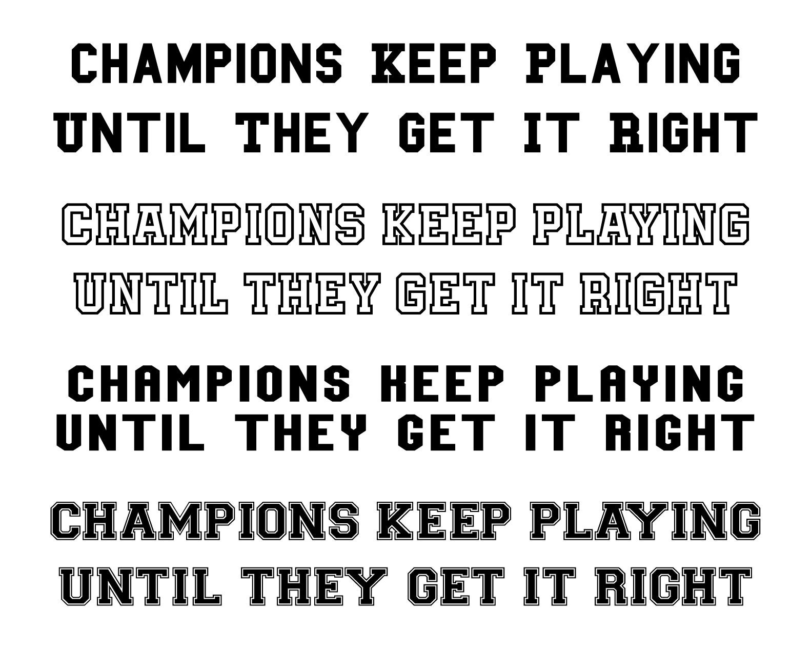 Varsity Font Bundle, University Fonts, Sport Fonts, Football Fonts, for Cricut, Silhouette