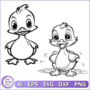 baby Duck Svg Bundle , Duck Svg , Cut Files for Cricut, cute Duck Svg,  Animal Svg, INSTANT Download