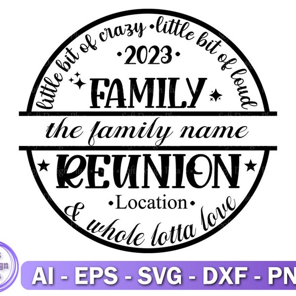 Family Reunion Svg, Family Reunion 2023 SVG,  Family Tree Svg, Family Reunion Shirt, Family Shirt Svg, Png, Family Vacation Svg