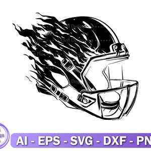 Casco de jugador de fútbol SVG, silueta de casco de fútbol, fútbol americano Svg, clipart de casco, clipart de casco de fútbol Svg, fútbol Svg