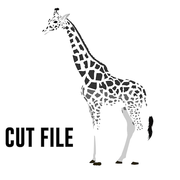 Giraffe Svg, Giraffe Cricut, Giraffe T-shirt Designs, Cut File