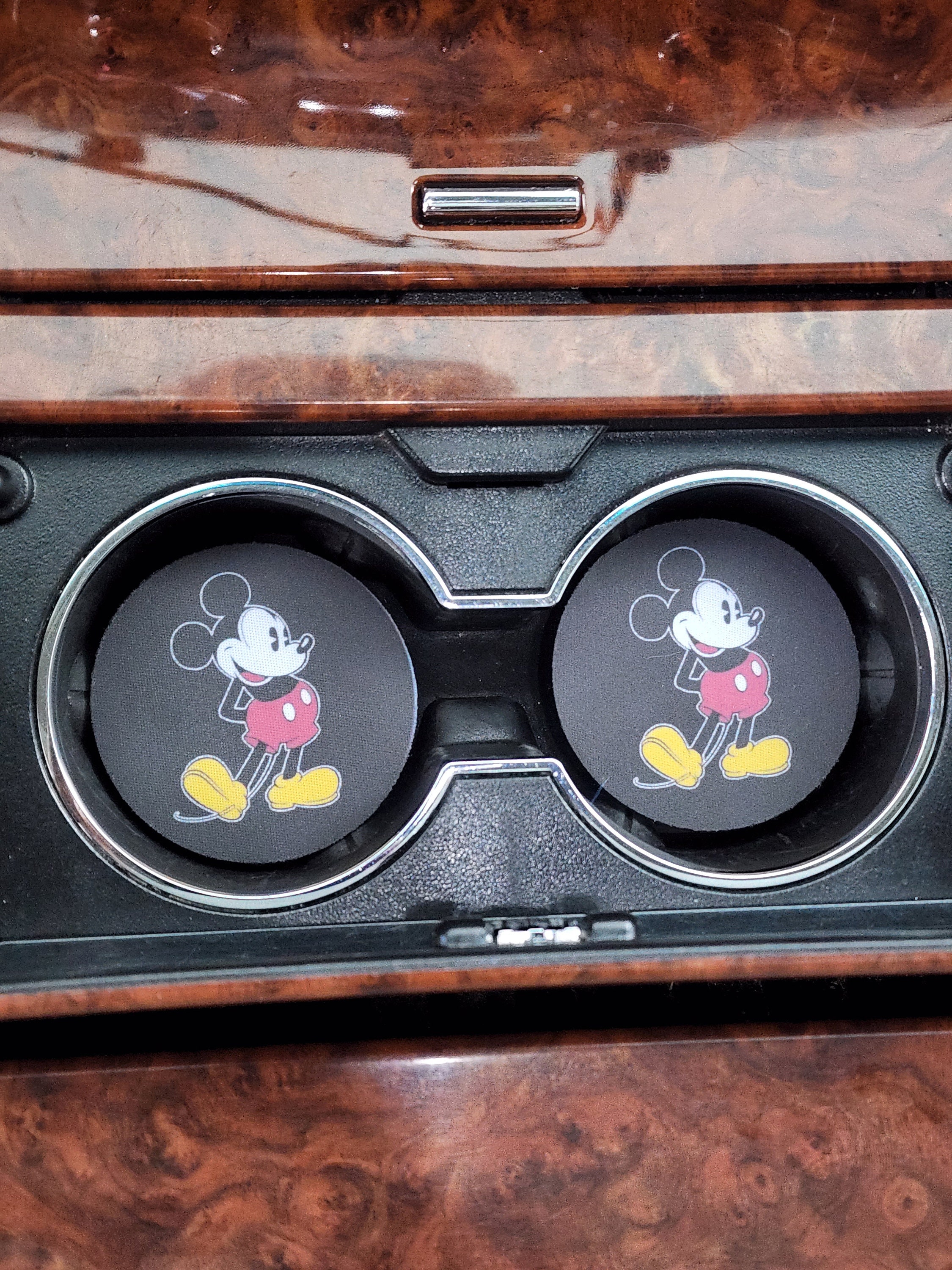 Mickey Mouse Anime Auto Getränkehalter Untersetzer, Auto