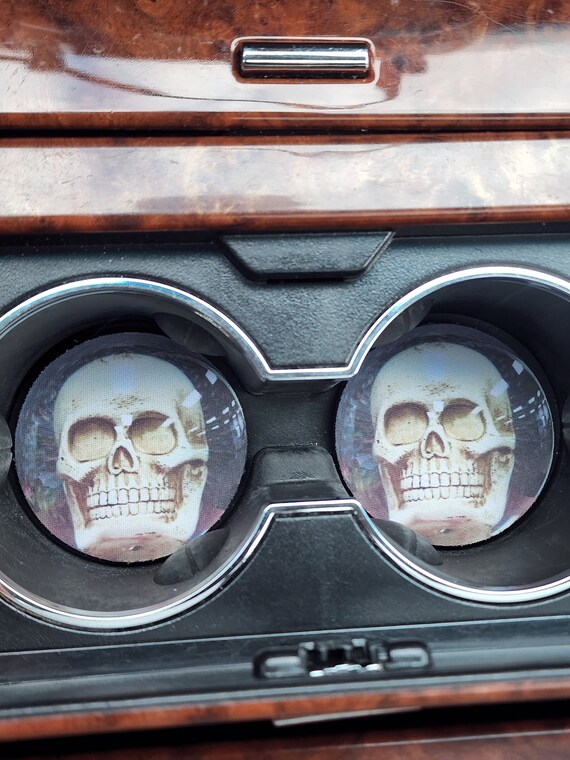 Bone Skull Car Charm, Skull Car Decor, Skull Car Ornament 