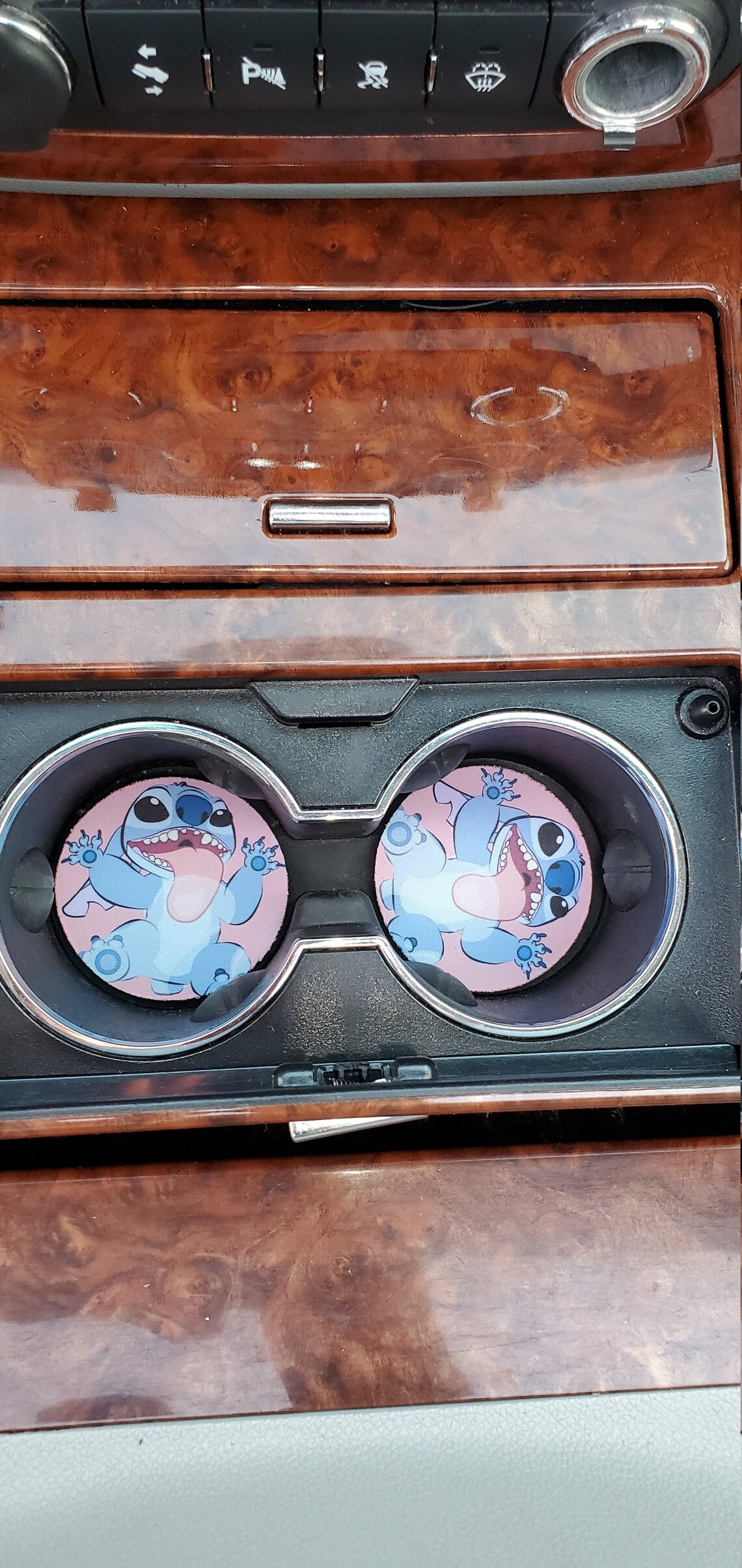 Pink Stitch Stitch Car Accessories Car Decor Car Coasters Etsy