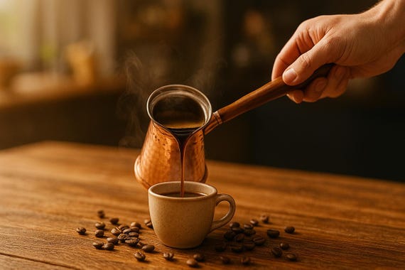 槌目銅製トルココーヒーポット – 手作りアラビア風 - Etsy 日本