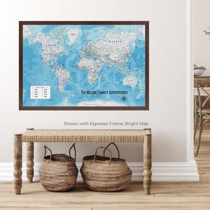 Custom Push Pin World Map Canvas - Il 300x300.6450570073 G4mn