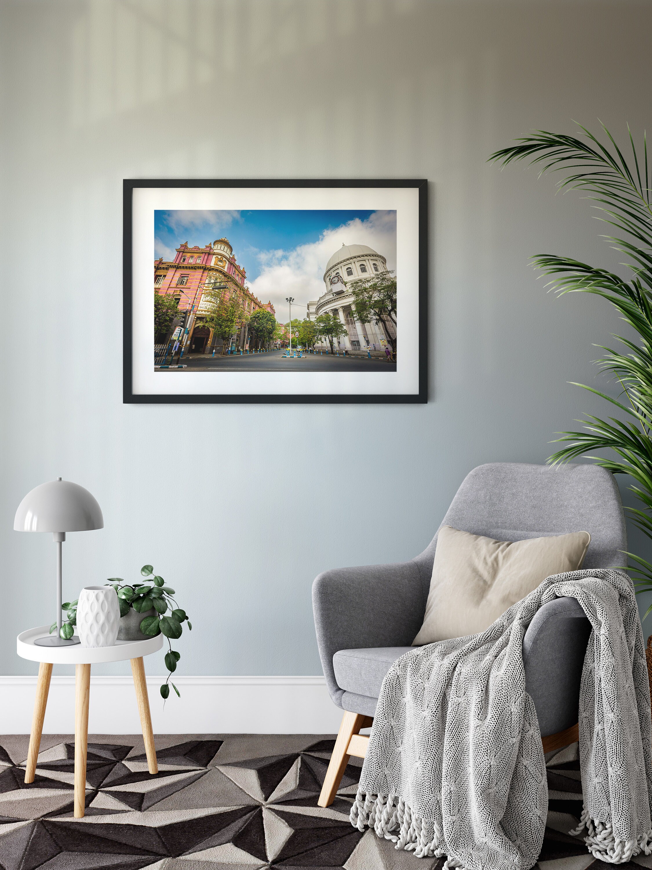 Kolkata Poster India Poster India Photo Cityscape Wall Etsy