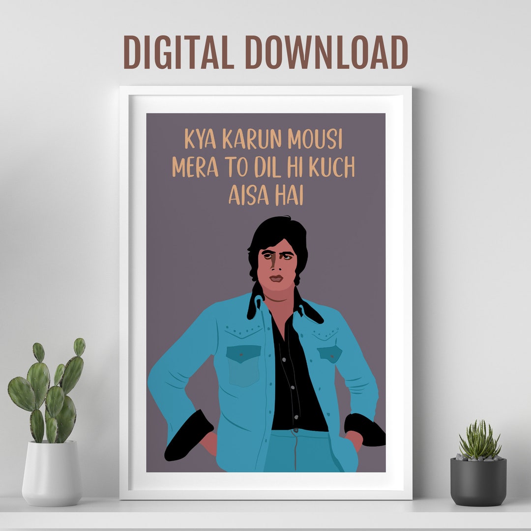 Sholay Movie Poster, Jai and Veeru, Amitabh, Hindi Movie Dialogue, Desi  Wall Art, Indian Bollywood Movie Poster, Indian Culture Pop Art - Etsy  Sweden, image size:1080x1080