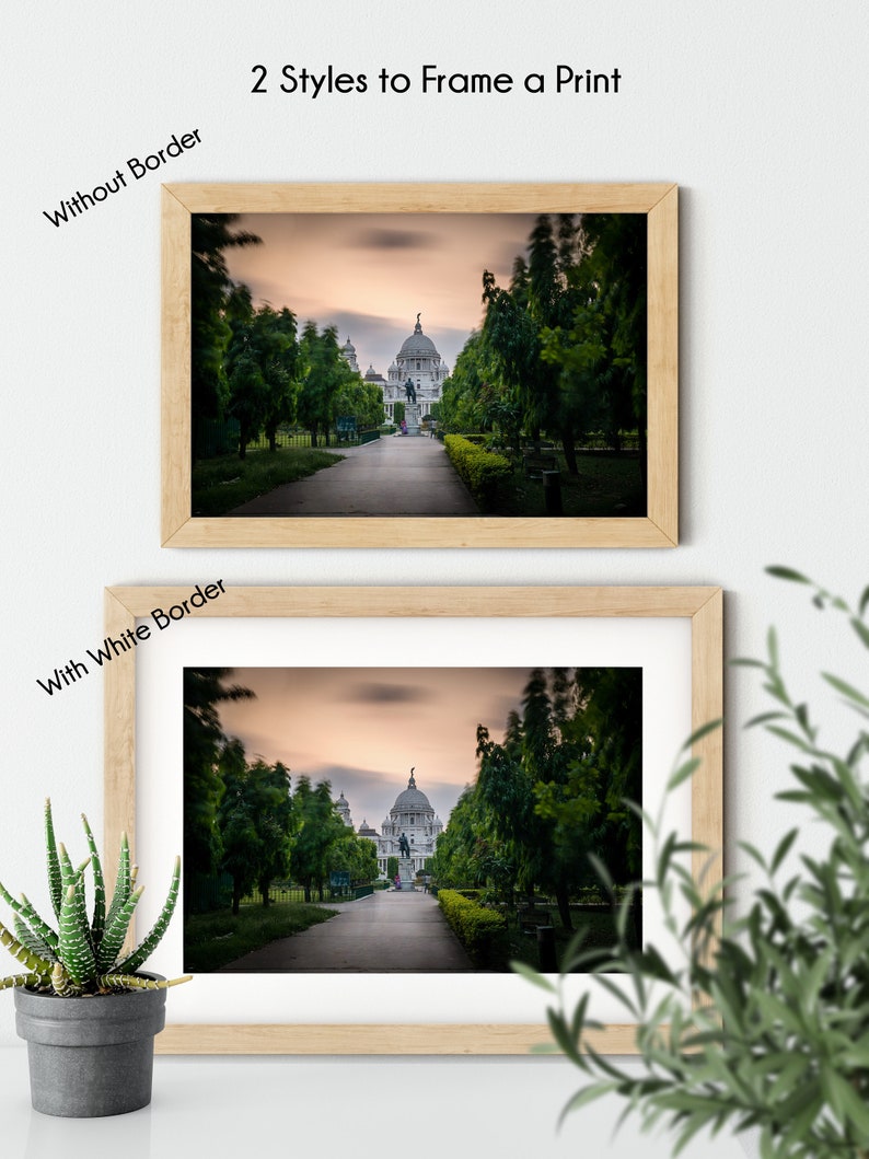 Victoria Memorial Kolkata, Kolkata Poster, India Poster, India Print