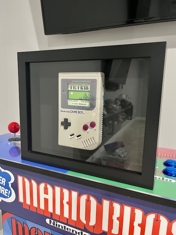 Original Game Boy Shadow Box (Customizable Game Screens)
