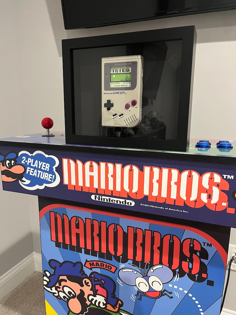 Original Game Boy Shadow Box customizable Game Screens Etsy