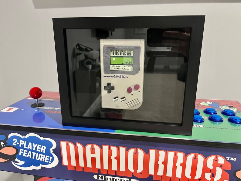 Original Game Boy Shadow Box customizable Game Screens Etsy