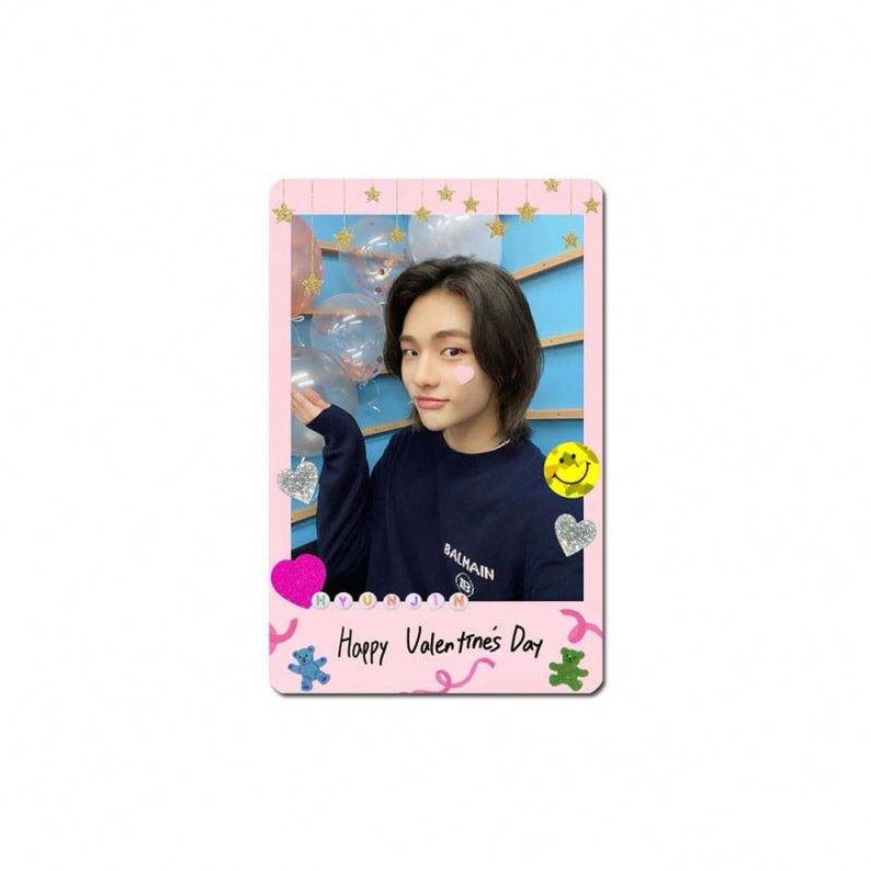 Stray Kids Valentine's Day Photocard Set Unofficial 8 Card Set Matte Matt Finish STAY Fans SKZ KPOP K-Pop Korean Boyband image 2