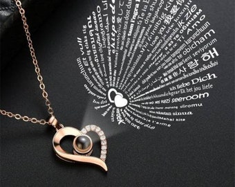 I Love You Necklace 100 Different 