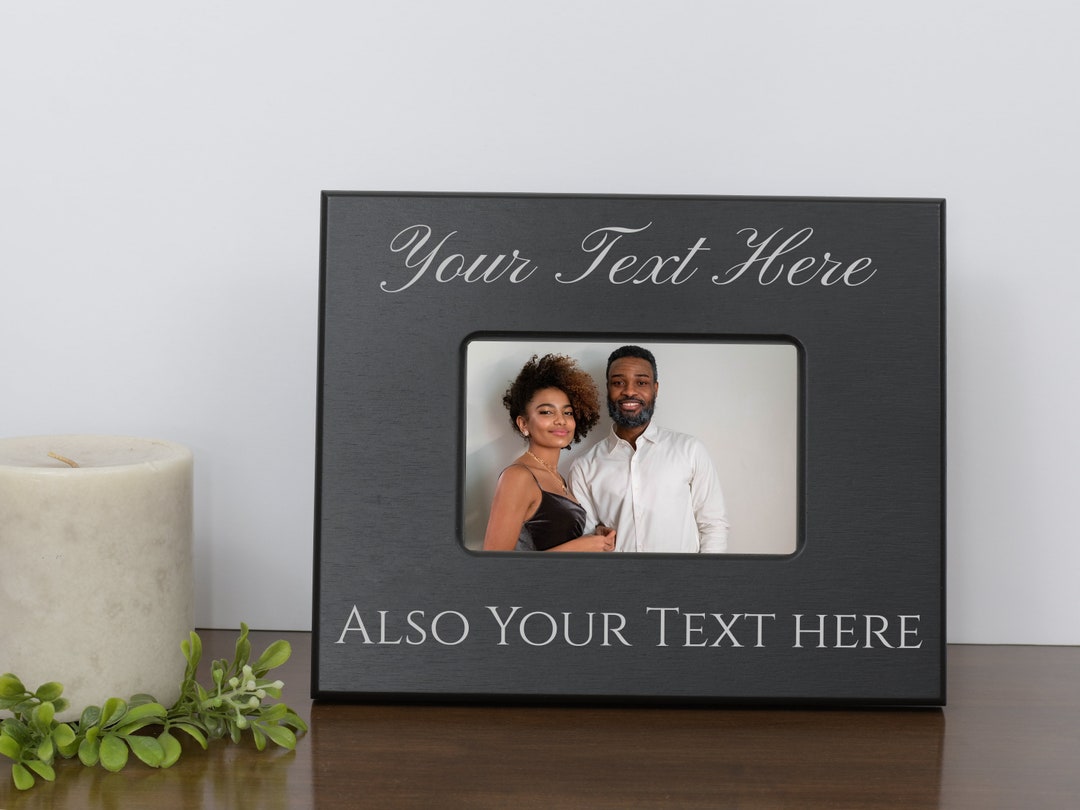 Create Your Own Picture Frame Personalized Picture Frame Etsy