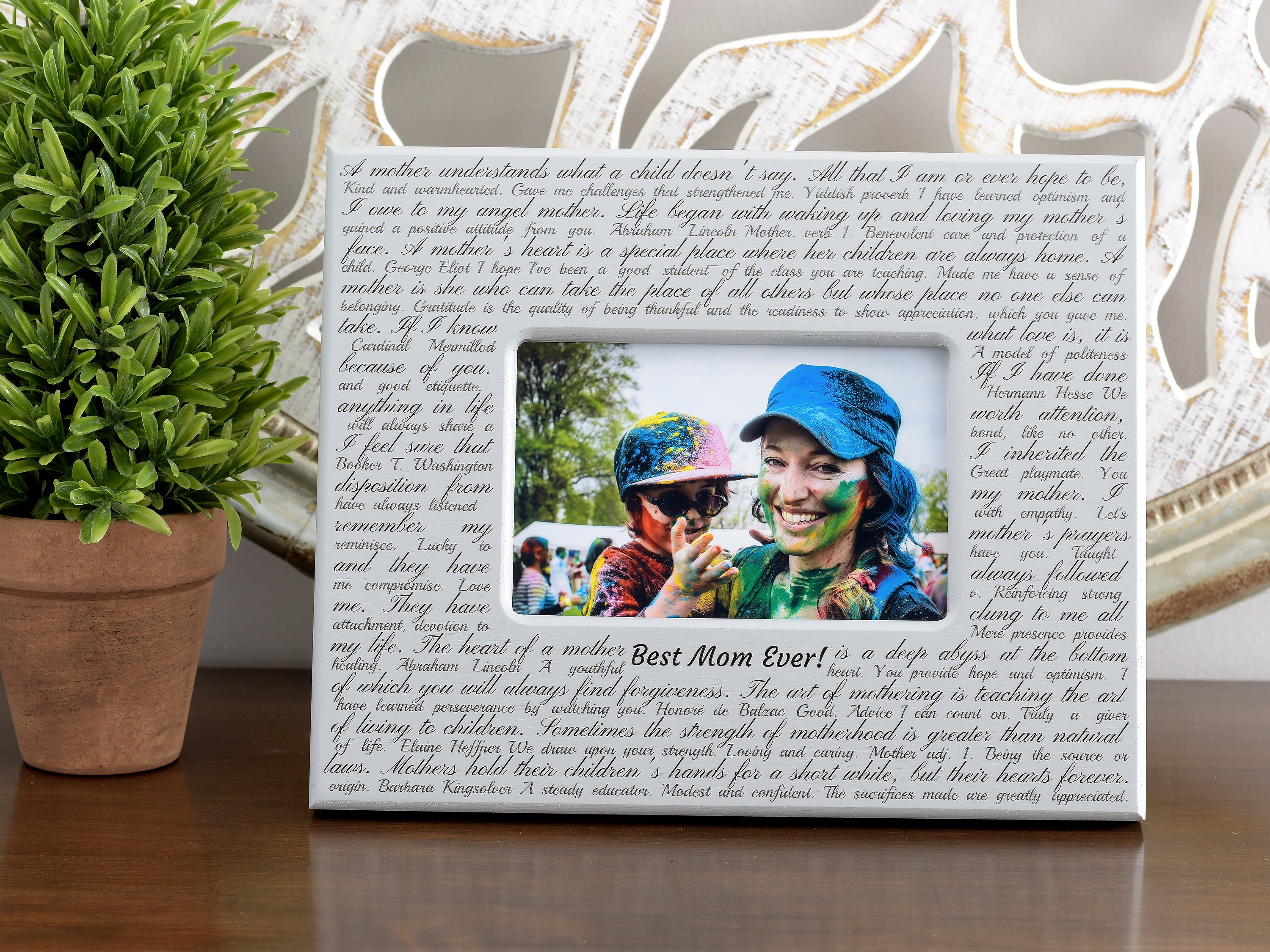 Gifts for Mom from Daughter Son Mothers Day Gifts, Mother Picture Frame for  Mom, Mother-in-Law, Wife, Women, Birthday Gifts for Mom Mother Prayer for