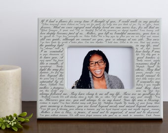 Loss of Friend Remembrance Frame | Loss of Friend or Family Member Gift | Bereavement Gift | Remember Loved One Gift