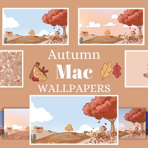 Peut inclure: Un ensemble de 10 fonds d'écran numériques sur le thème de l'automne pour les ordinateurs Mac. Les fonds d'écran présentent un adorable tigre de dessin animé dans une variété de décors, notamment une forêt, un champ et un parc. Les fonds d'écran sont parfaits pour ajouter une touche d'automne à votre bureau.