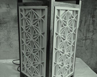 Kumiko Lamp/Floor Lamp/Table Lamp/Japanese Table Lamp/Wooden Lamp//Handmade Lamp