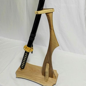 Support Katana Porte épée De Samouraï Katana à 2 Niveaux, Support Noir, Présentoir En Katana Demon Slayer