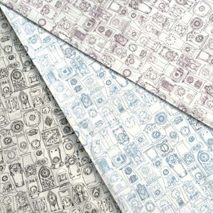 PRE ORDER Liberty Japan Fabric Tana Lawn - 150th Anniversary Collection from the studioTick Tock - Cotton Quilting Fabric, Modern Fabric