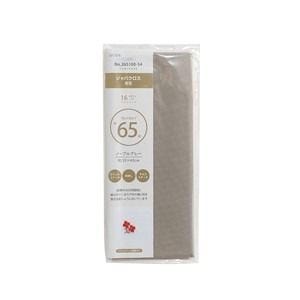 May include: A packaged, rectangular, taupe-colored item. The packaging is white with Japanese text and graphics, including the number "65" in a circle. The item appears to be a textile product, possibly a tablecloth or fabric.