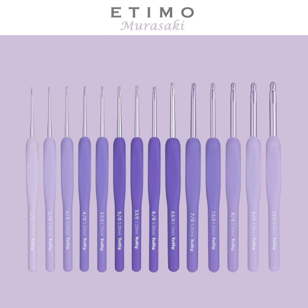 Tulip Etimo Murasaki Crochet Hook - in 15 Sizes - Etsy