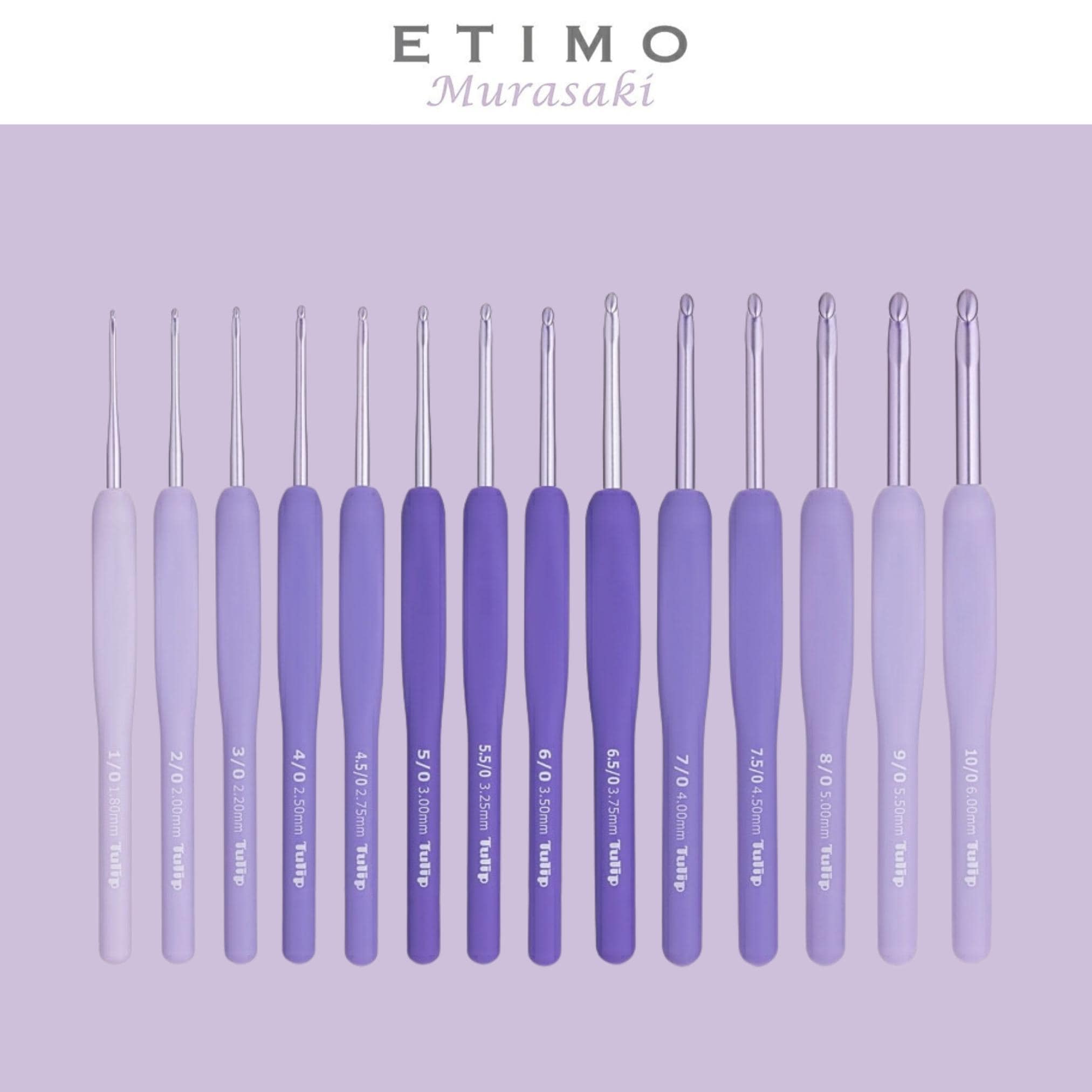 Tulip Etimo Murasaki Crochet Hook - in 15 Sizes - Etsy
