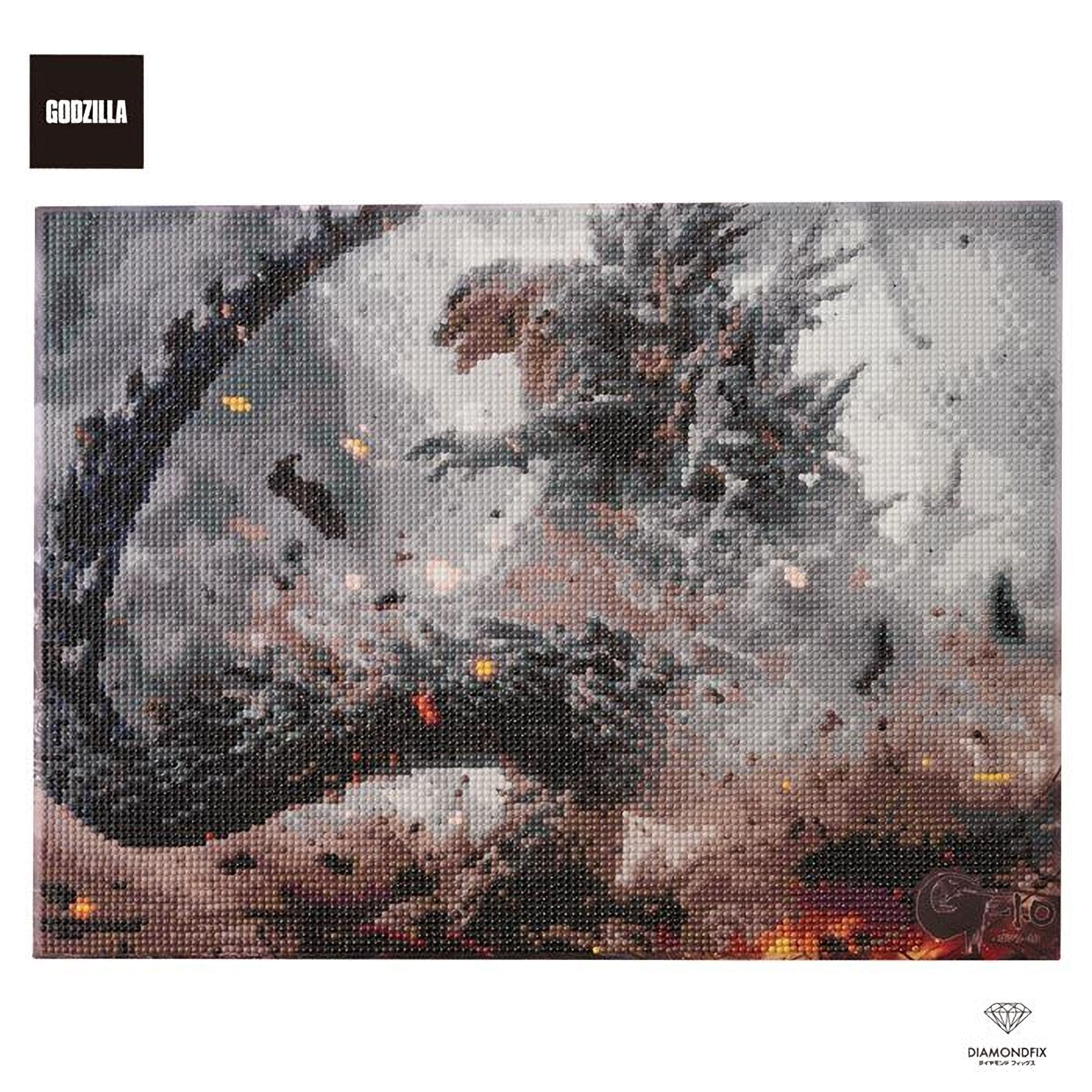 Diamond Art Painting Kit: Godzilla Minus One Series (30x40cm Set