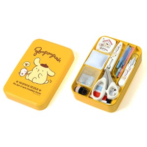 Förvaringslåda för symaskiner med grundläggande verktygsset, Sanrio Pompompurin