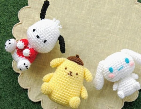 Hamanaka X Sanrio Authentic Pompompurin Crochet Kit: Sanrio Plush