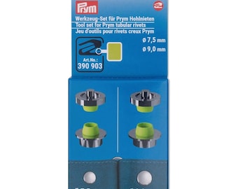 Prym Tubular Rivets Tool Set - 7.5mm & 9mm Rivet Installation Kit (Model 673128)