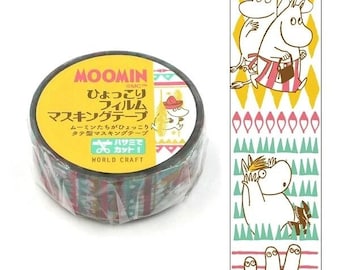 Cinta adhesiva transparente de PET Washi de Moomin, Going