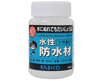 Barniz brillante resistente al agua PADICO, 100 ml, acabado transparente, fabricado en Japón