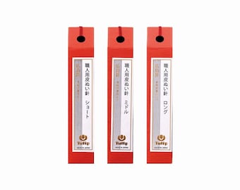 Tulip Hiroshima Needles - Leather Craft Series, High Grade Polishing, Made in Japan