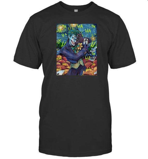 Dc Comics the Joker Starry Night Style 