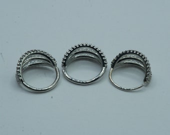 FUNLMO Orecchini A Cerchio Per Cartilagine In Acciaio Chirurgico 316L Conch Daith Elica Piercing Al Naso Anelli Per Setto Nasale 20g 18g~p127737522 - Foto 4