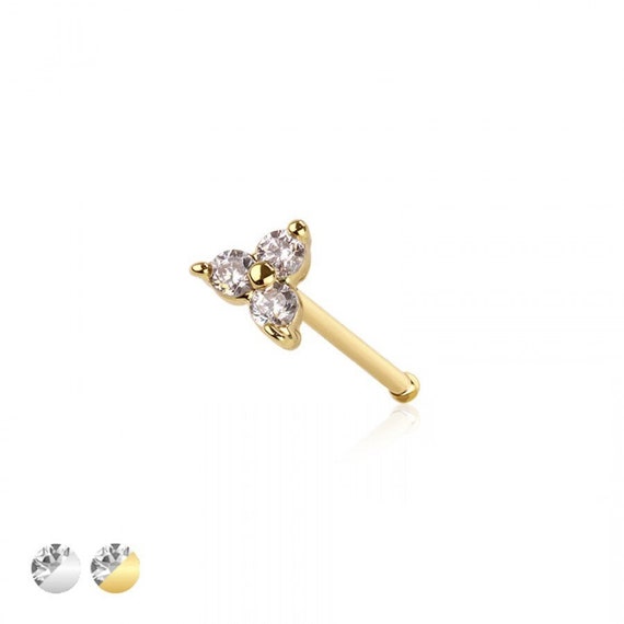 Jewellery Aarong Nose Pin Collection Gold Jewellery Aarong Gold