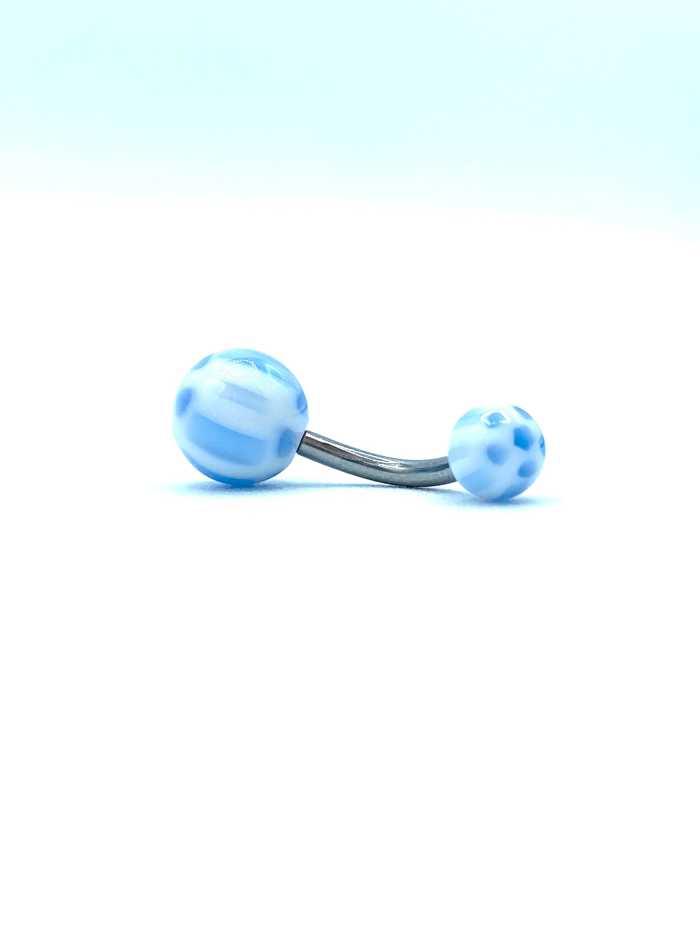 Blue belly ring best sale