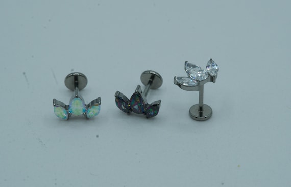 Boucles D'oreilles Puces (clous) Avec Initiale C - Acier Argenté - Tige Mixte - Pour Homme Ou Femme