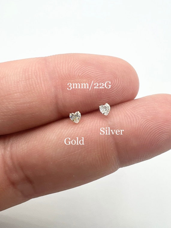STUD RING THIN SILVER STUD RING THIN SILVER