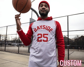 Bayside High 'Saved By The Bell' Zack Morris Basketball Jersey *CUSTOM*