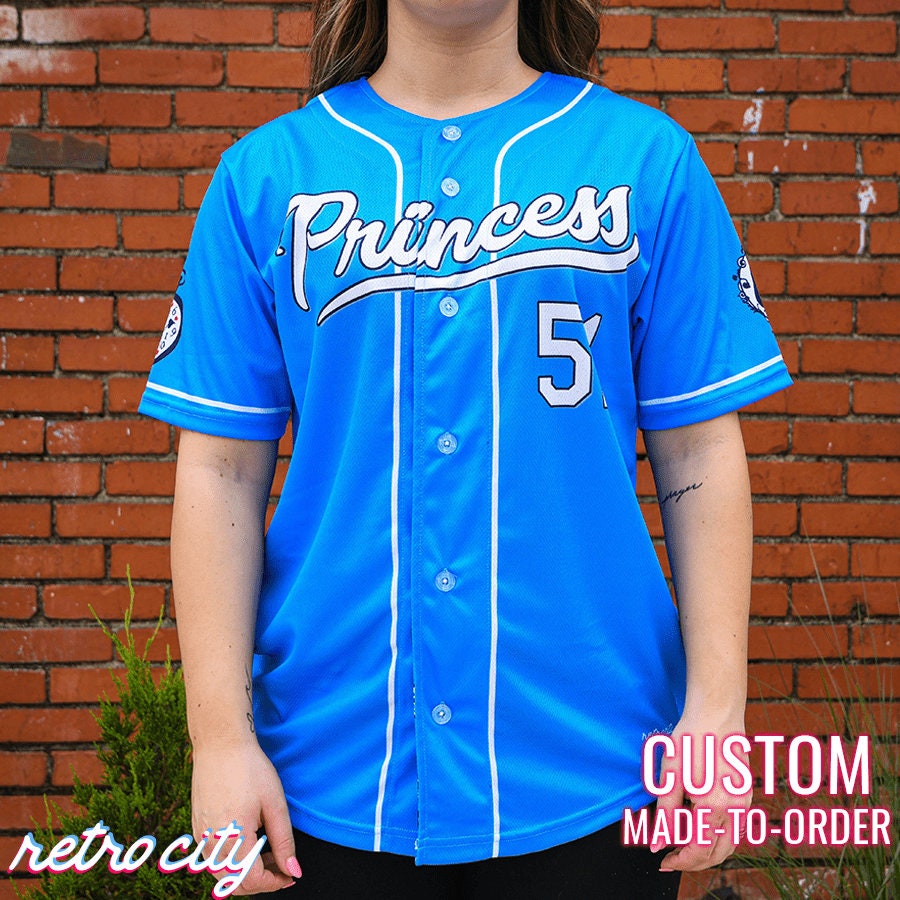 Princess Alice Wonderland Princess Baseball Jersey *CUSTOM* - Etsy