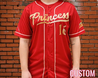 Princess Elena Avalor Princess Baseball Jersey *CUSTOM*