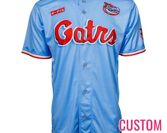Feraligatr Gatrs Full-Button Baseball Jersey *CUSTOM*