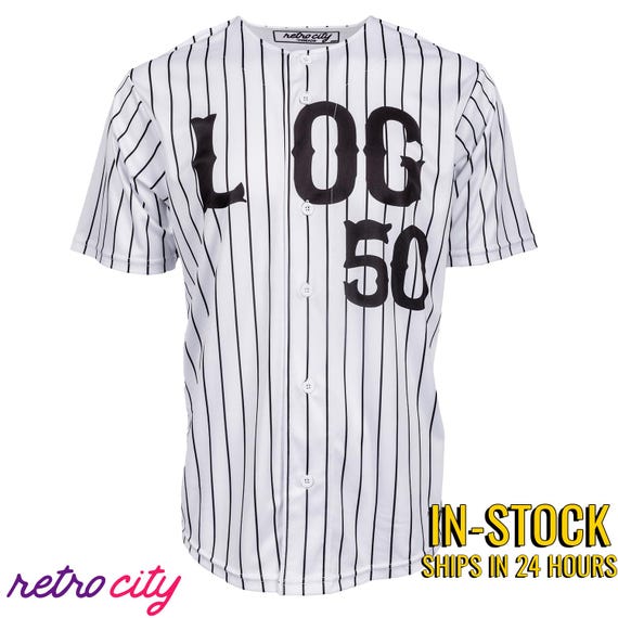 Kendall Roy Succession 'L to the OG' Pinstripe Full-button