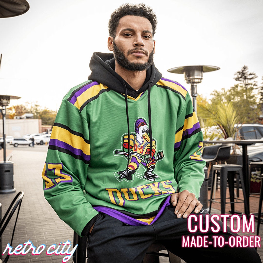 Mighty Ducks Hockey Jersey - All Players & All Colors.