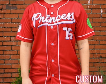 Maglia da baseball Princess Moana Island Princess * PERSONALIZZATA *