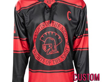 Knights of the Night Custom Hockey Jersey *CUSTOM*