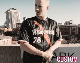 Halloween Haddonfield Michael Myers Horror Movie Baseball Jersey Shirt *CUSTOM*